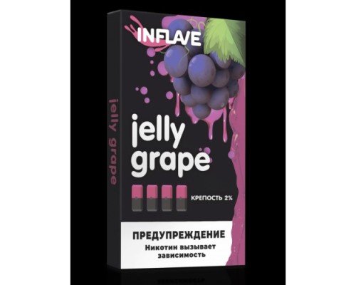 Купить Картриджи Feel the Flavor Dark Grape (Inflave Juul Виноград) по оптовой цене