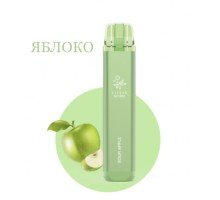 Электронная сигарета Эльф Бар 1800 затяжек Яблоко (Elf Bar NC 1800 Sour Apple)