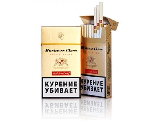 Купить Сигареты Бизнес Класс Красный Тонкий (Business Class Golden Leaf SS) по оптовой цене